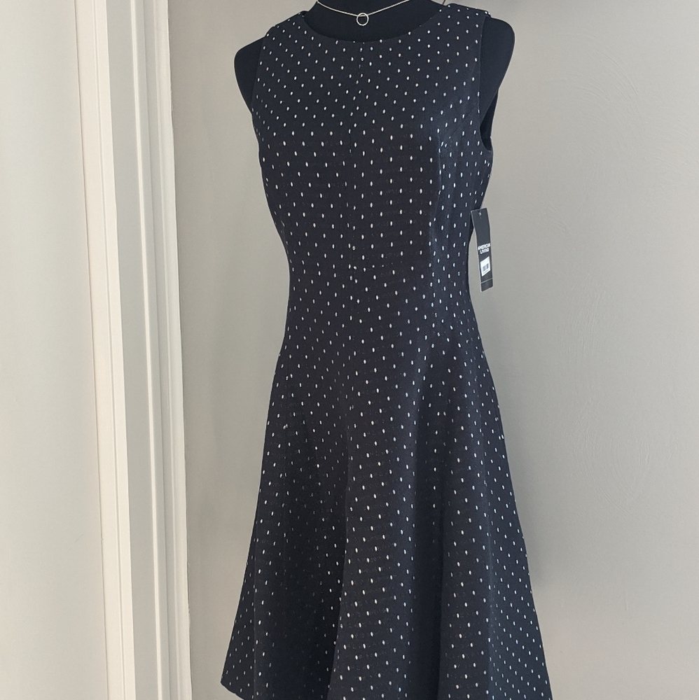 NWT American Living Black Silver Dress, Size 6